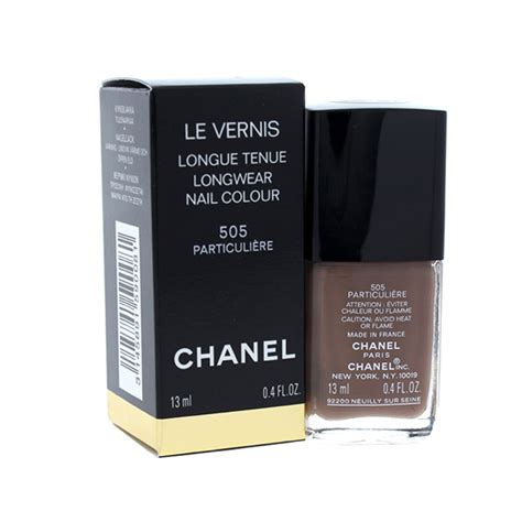 chanel 505 particulière|Chanel longwear 105.